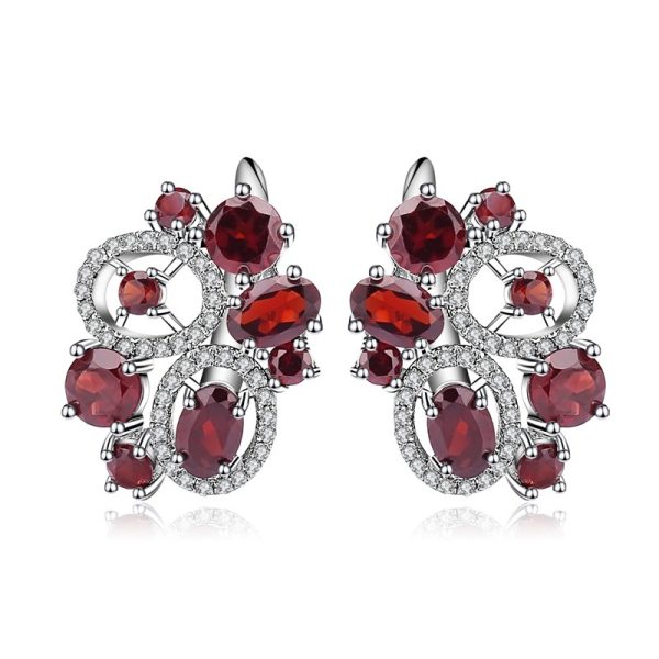 Gemstone Earrings-SCY047E3