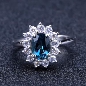 Natural Topaz Ring-C1726RLB
