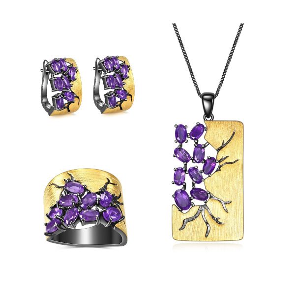 Gemstone Necklace-C7875P - 图片 4