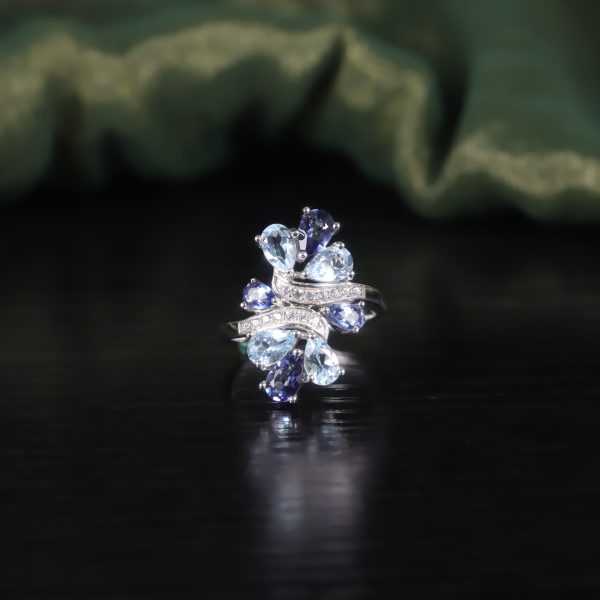 Natural Topaz Ring-A457R
