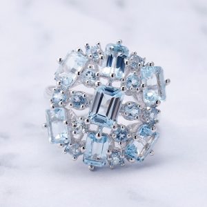 Natural Topaz Ring-C1213R