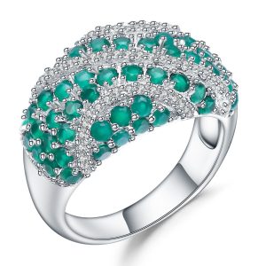 Natural diopside ring- A4106R