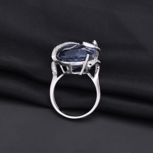Natural diopside ring-F658R - 图片 3