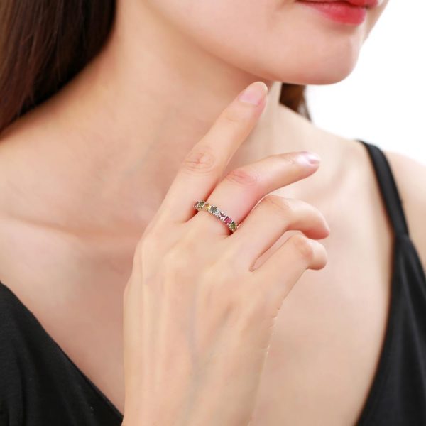 Natural tourmaline ring-A2154R - 图片 5