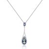Gemstone Crystal Necklace-C3260P