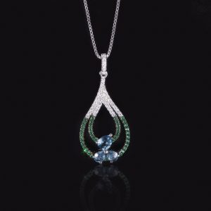 Gemstone Necklace-W0467P