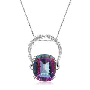Gemstone Necklace-A073P