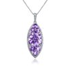 Gemstone Necklace-A3256P