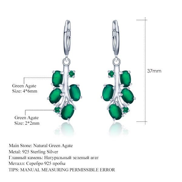 Gemstone Earrings-SCY016E8