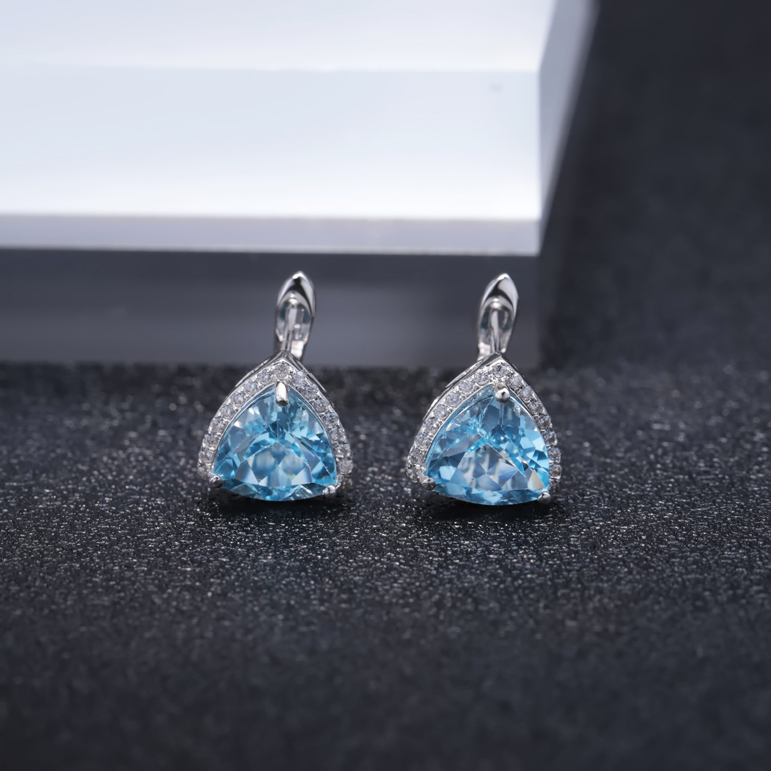 Gemstone Earrings-N0012E3 - 图片 3