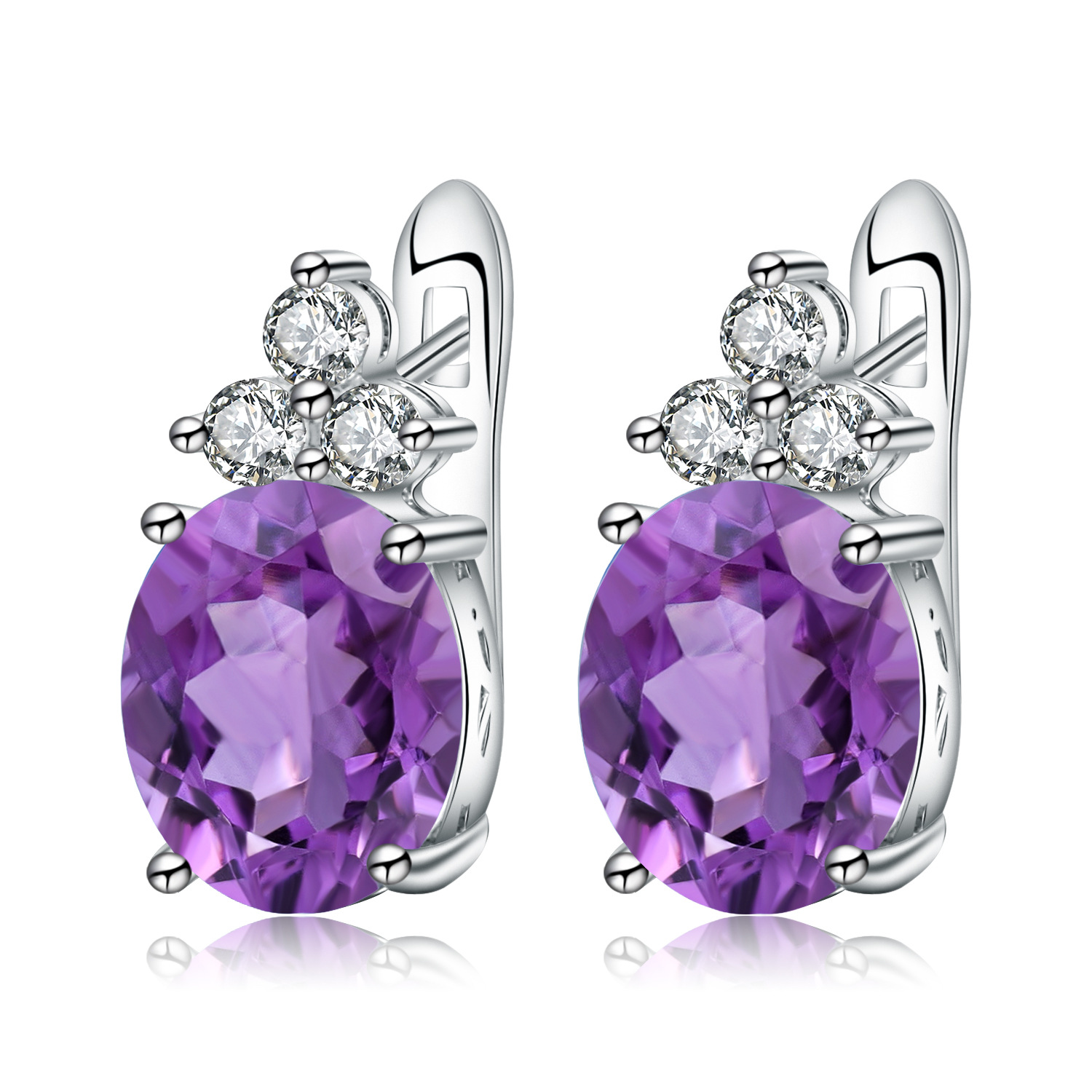 Gemstone Earrings-F0066E3
