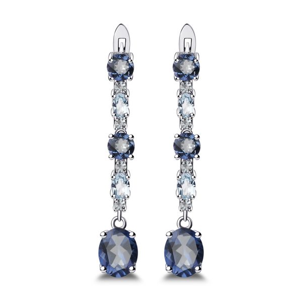 Gemstone Earrings-A4072E3