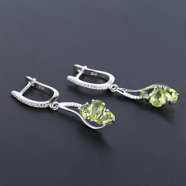 Gemstone Earrings-A2051E3 - 图片 3