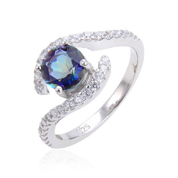 Natural garnet ring-C2260R - 图片 2