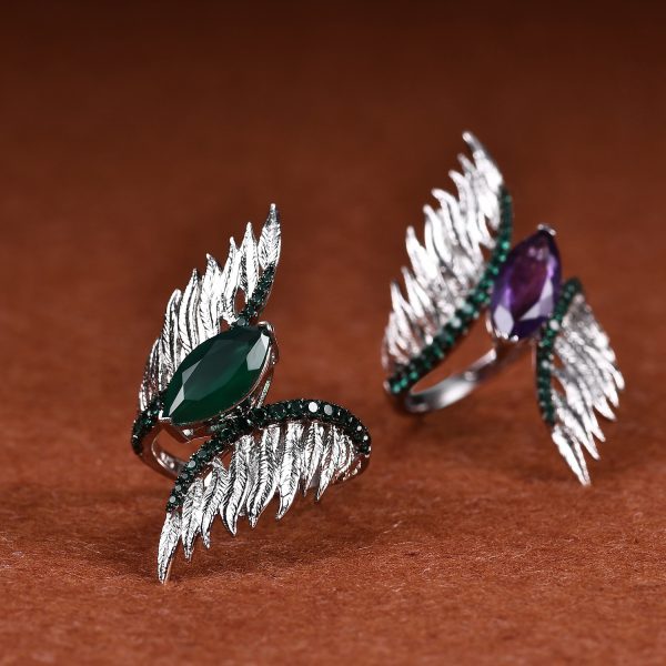Gemstone Rings-C8238R - 图片 5