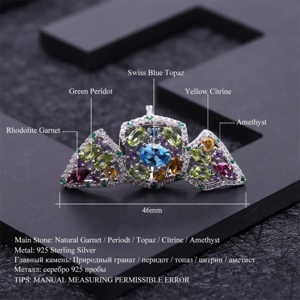 Gemstone Rings-C6509R - 图片 3
