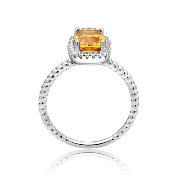 Natural Citrine Rings-C4947R - 图片 2