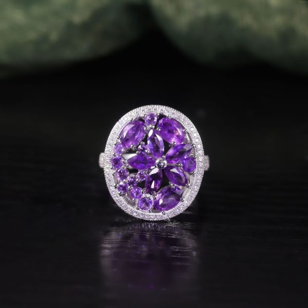 Natural Topaz Ring -A3212R - 图片 4