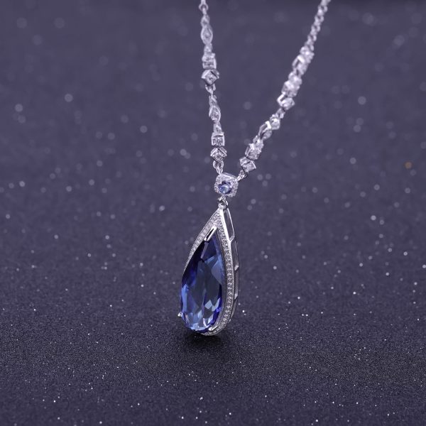 Gemstone Necklace-A2950N - 图片 2