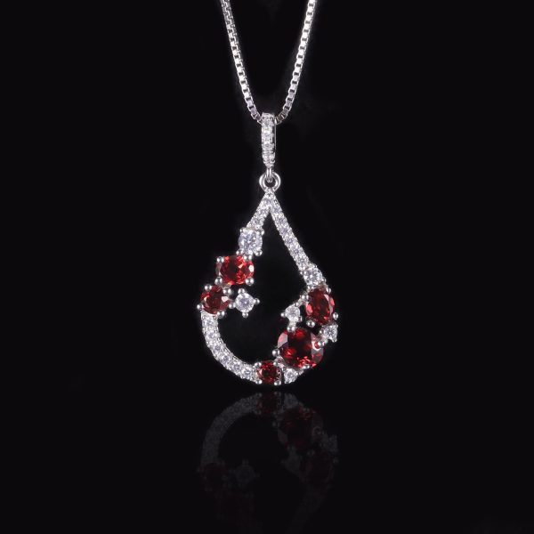Gemstone Necklace-W0463P - 图片 3