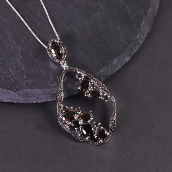 Gemstone Necklace-W0462P - 图片 3