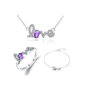 Gemstone Necklace-C8120N
