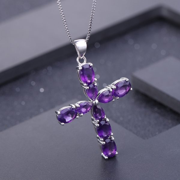 Gemstone Necklace-C023P - 图片 2