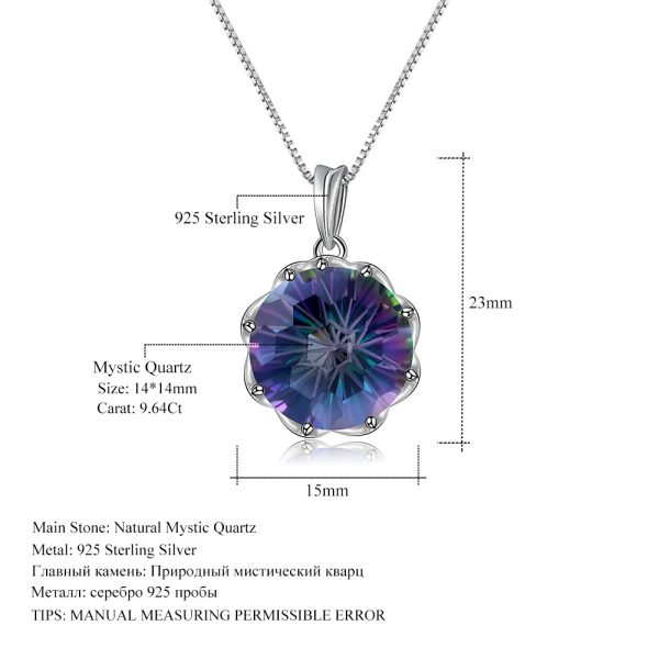 Gemstone Necklace-C6890P - 图片 2