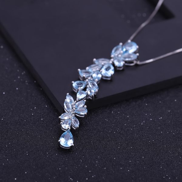 Gemstone Necklace-A2730P - 图片 2