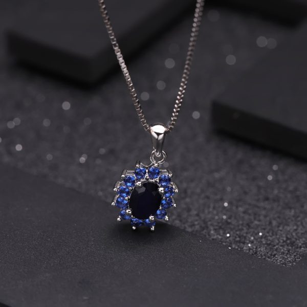Gemstone Necklace-A017P - 图片 3
