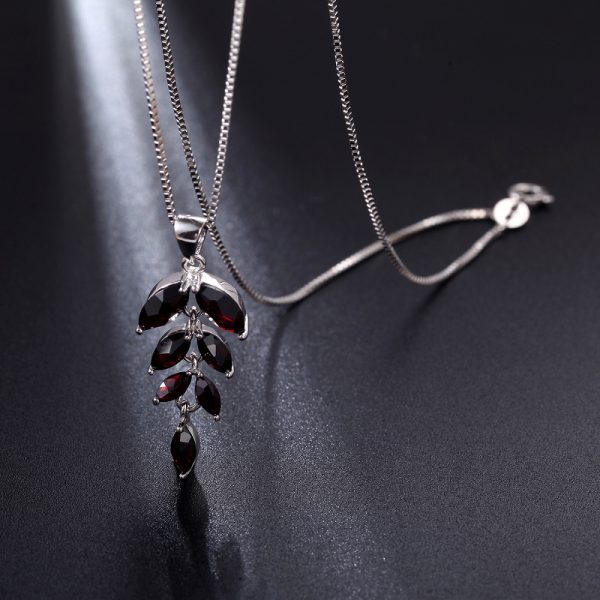 Gemstone Necklace-A910P - 图片 5