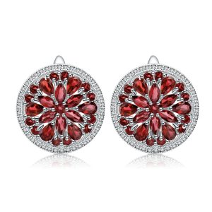 Gemstone Earrings-A3208E3