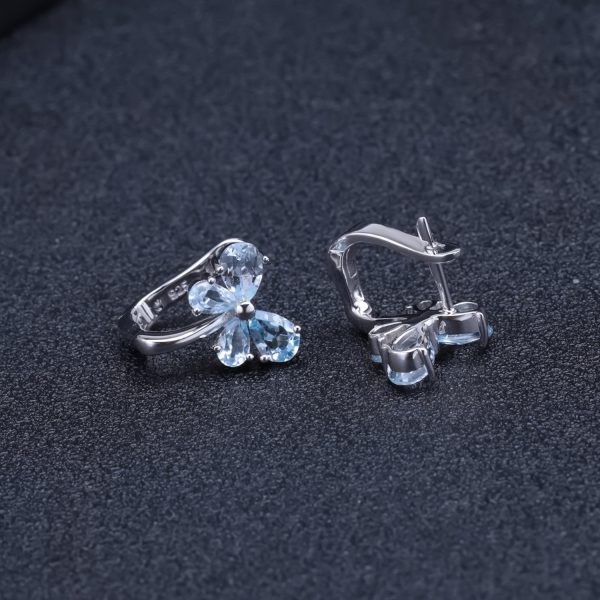 Gemstone Earrings-SCY017E3 - 图片 4