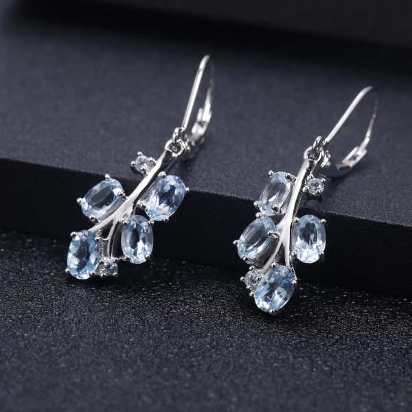 Gemstone Earrings-SCY016E8 - 图片 5