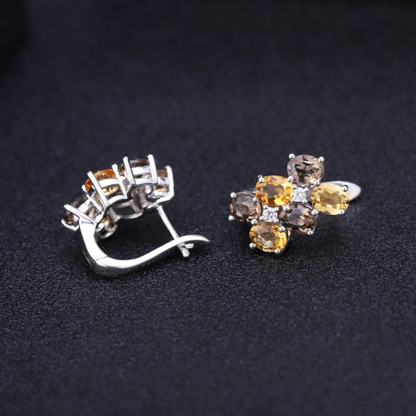 Gemstone Earrings-A5051E3 - 图片 4