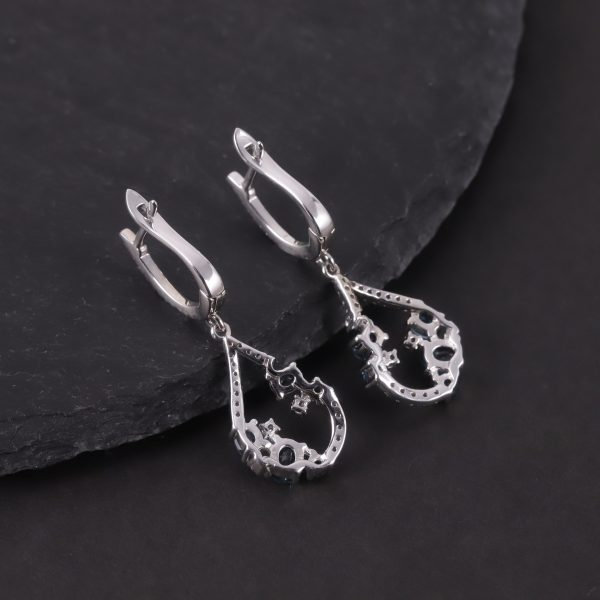 Gemstone Earrings-W0463E - 图片 6