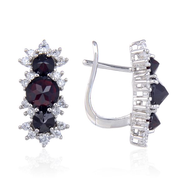 Gemstone Earrings-C1132E3