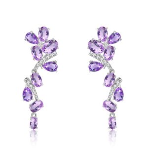 Gemstone Earrings-A800E3MAM