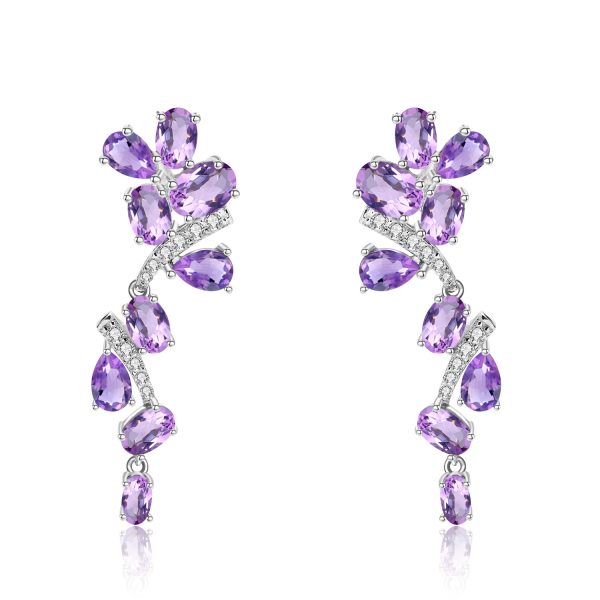 Gemstone Earrings-A800E3MAM