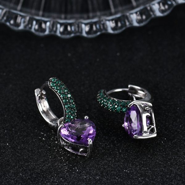 Gemstone Earrings-C8213E - 图片 3