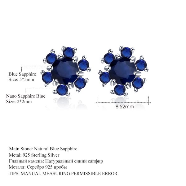 Gemstone Earrings-C7962E
