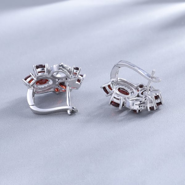 Gemstone Earrings-SCY047E3 - 图片 4