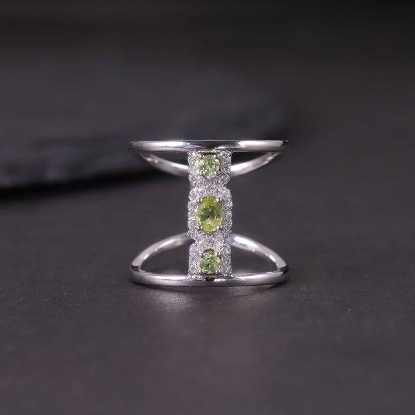 Natural Gemstone Rings-W0538R - 图片 2