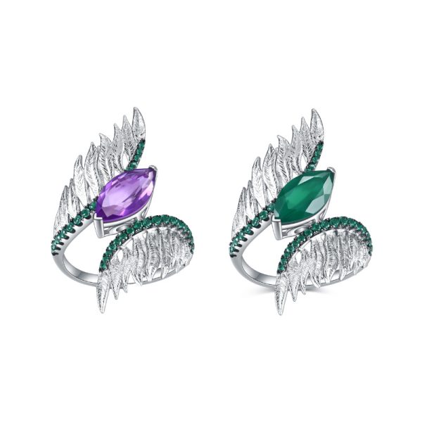 Gemstone Rings-C8238R - 图片 6