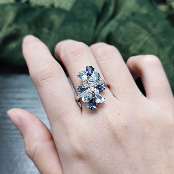 Natural Topaz Ring-A457R - 图片 5
