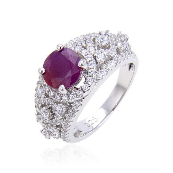 Natural Topaz Ring-W0641R - 图片 2