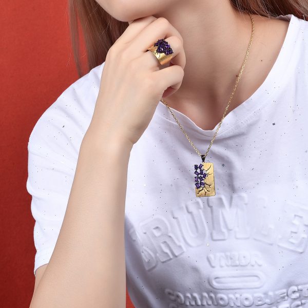 Gemstone Necklace-C7875P - 图片 5