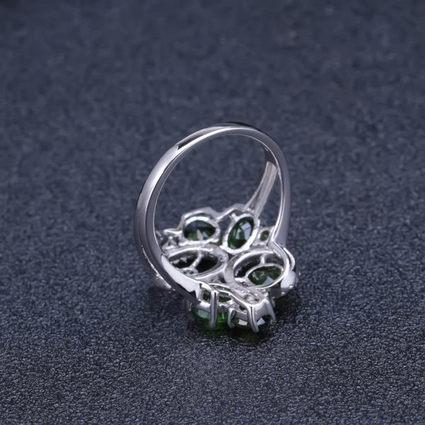 Natural diopside ring- SCY047R - 图片 3