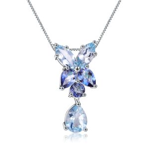 Gemstone Necklace-A2714P