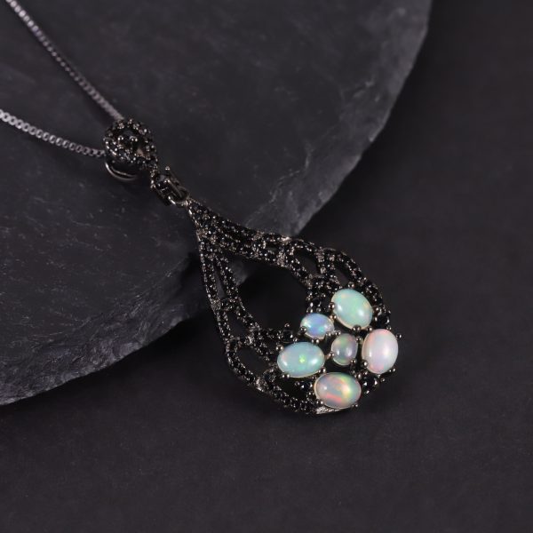 Gemstone Necklace-W0503P - 图片 4